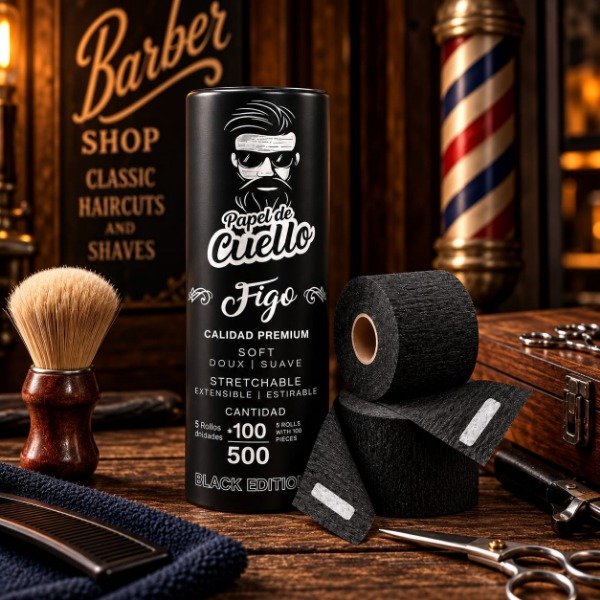Producto - Papel de cuello X5 NEGRO