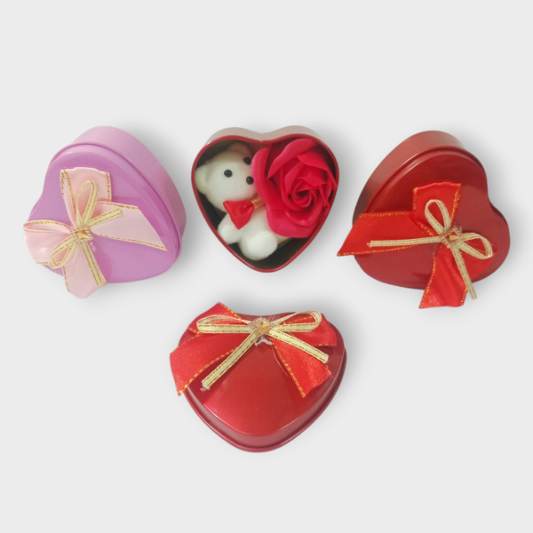 Producto - Oso mas Flor en Corazon