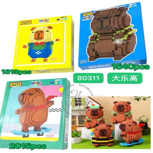 Producto - LEGO 1500+pcs BLOCKS CAPYBARA