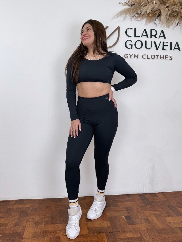 Producto - Conjunto Dubai / Legging y top - Negro