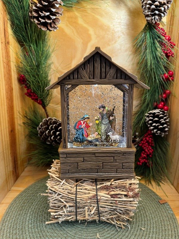 Producto - Pesebre establo marrón (Efectivo: 179.920)