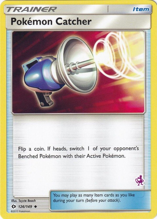 Producto - Pokémon Catcher - 126/149 - Sun and Moon Mewtwo Stamped Battle Academy
