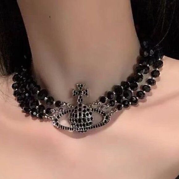 Producto - Choker Vivienne Westwood Black-Cobre Galvanizado