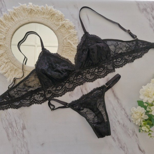 Producto - Conjunto puntilla con base - talle 105