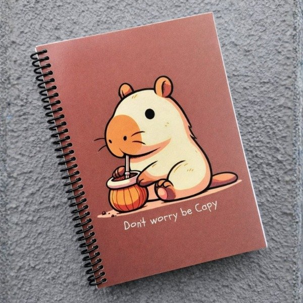 Producto - Cuaderno Capybara Mate A5
