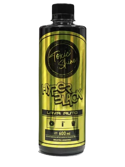 Producto - TOXIC SHINE - HYPER BLACK LAVA AUTO