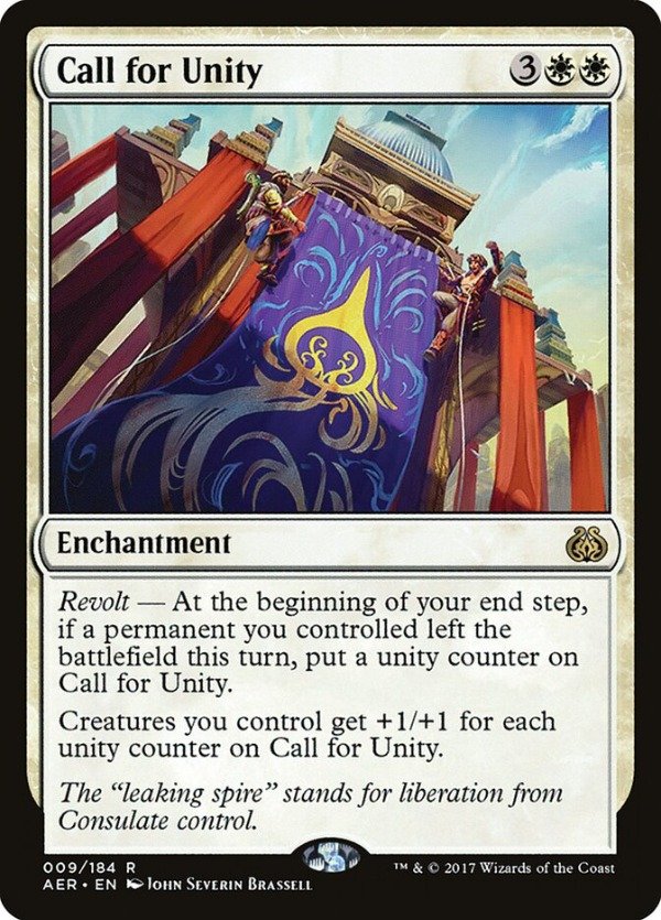 Producto - Call for Unity #9  Aether Revolt