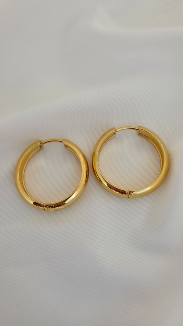 Producto - Argollas Aby 25mm