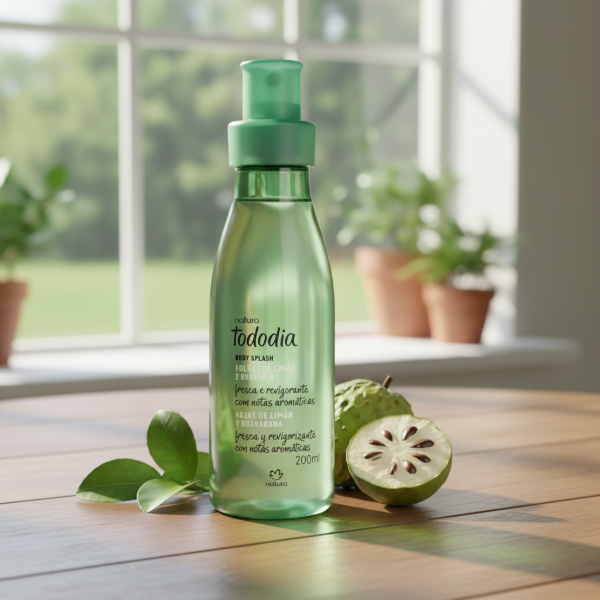 Producto - BODY SPLASH NATURA TODODIA "HOJAS DE LIMÓN Y  GUANÁBANA" 200 ML