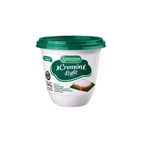 Producto - Cremón Untable light - LA SERENISIMA - x 280 gr