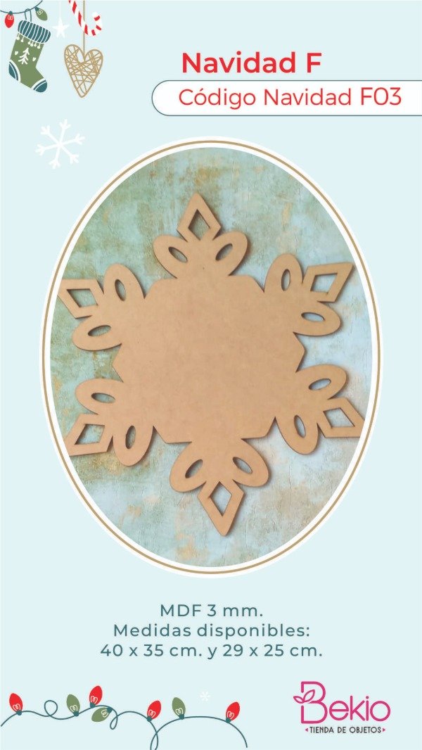 Producto - Adorno Navidad F03