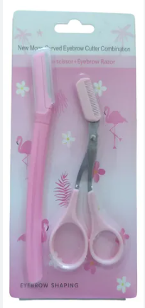 Producto - Set de recortador y tijera para cejas