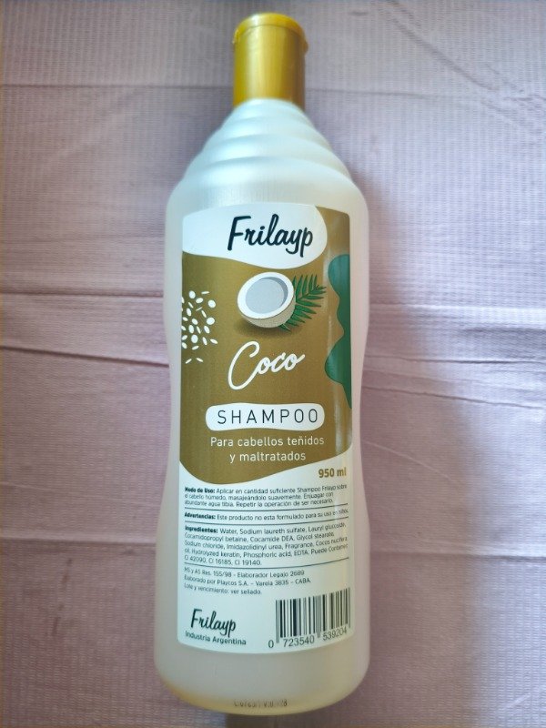 Producto - Shampoo coco Frilayp 950ml