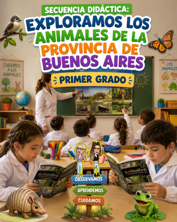 Producto - SD. EXPLORAMOS LOS ANIMALES DE LA PROVINCIA DE BS. AS. PRIMER GRADO