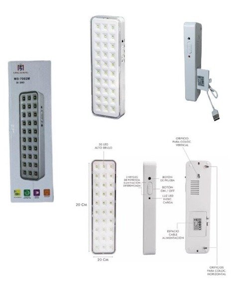 Producto - Luz de Emergencia 30 Led
