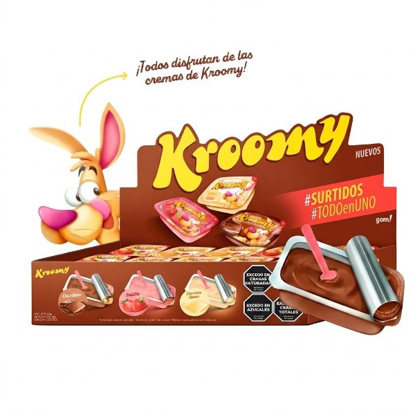 Producto - Caja Postre Kroomy Surtido Caja X 48u Gum!