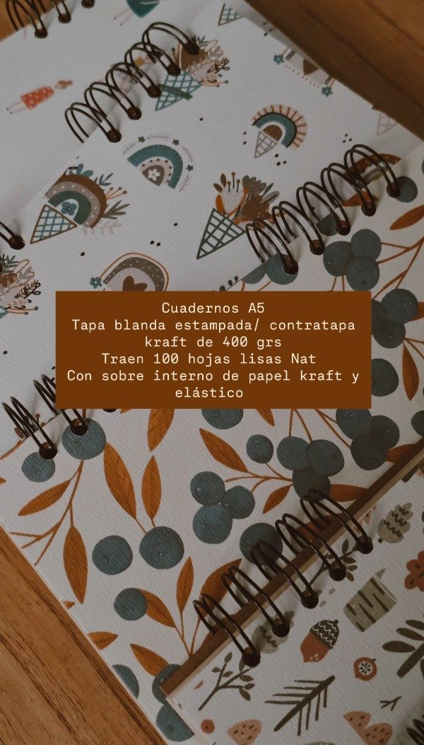 Producto - Cuadernos tapa blanda