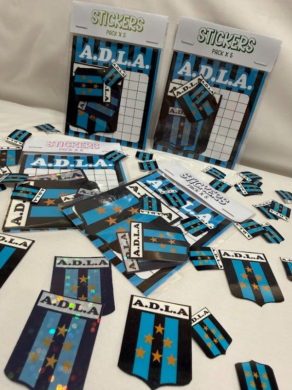 Producto - Pack X 5 Stickers - Escudos Club