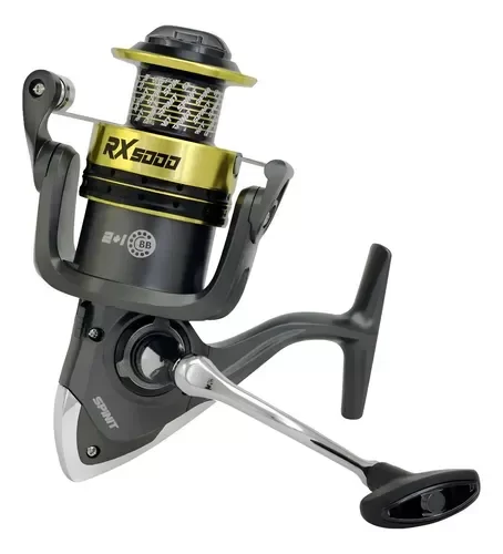 Producto - Reel Frontal Spinit Rx 5000 Pesca 4.7:1 3 Rulemanes Acero