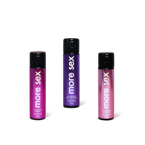 Producto - Lubricante Saborizado Gel Íntimo More Sexitive