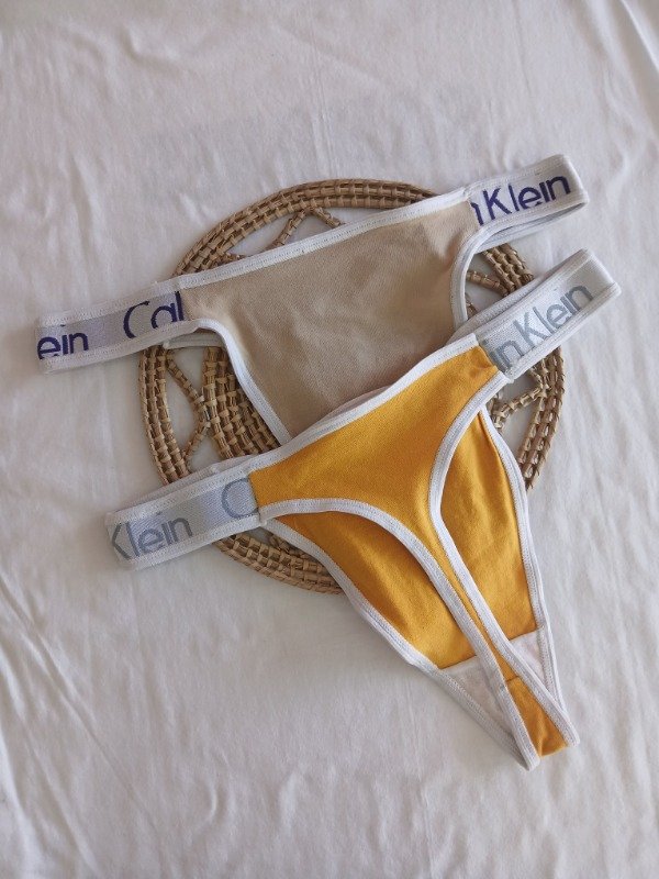 Producto - Colaless algodón tiro alto talle 3 Calvin