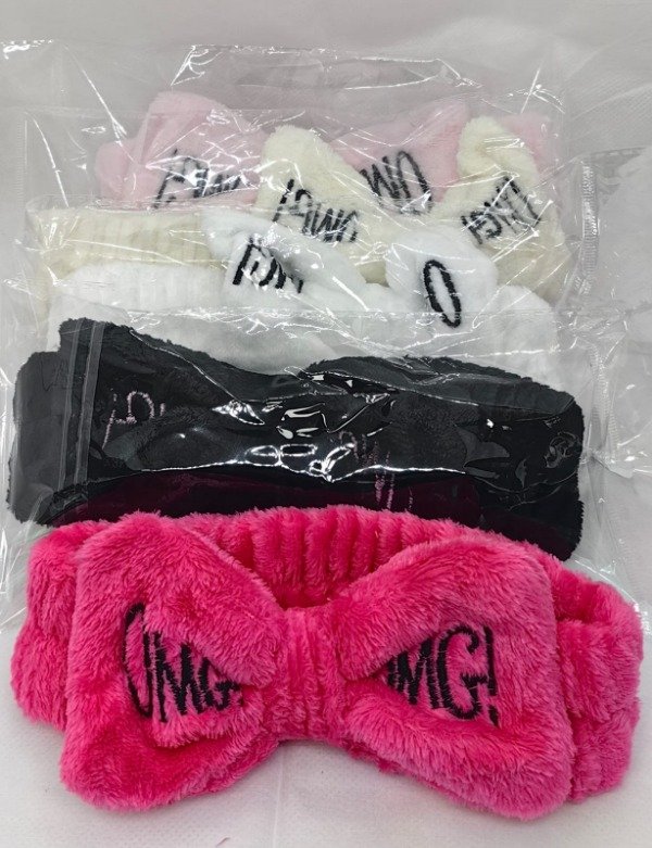 Producto - VINCHAS DE PELUCHE MONIO OMG SKINCARE MAKEUP MYE17