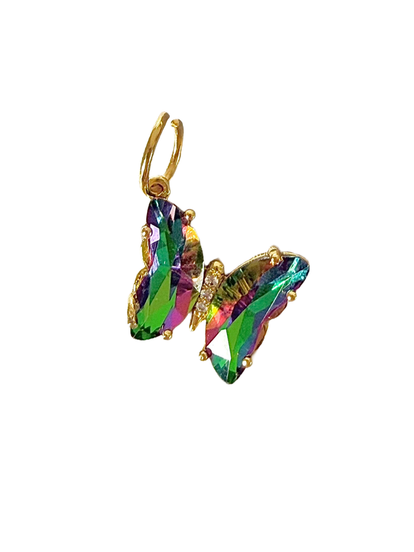 Producto - Dije Kelebek tornasol-Enchapado en oro 18k