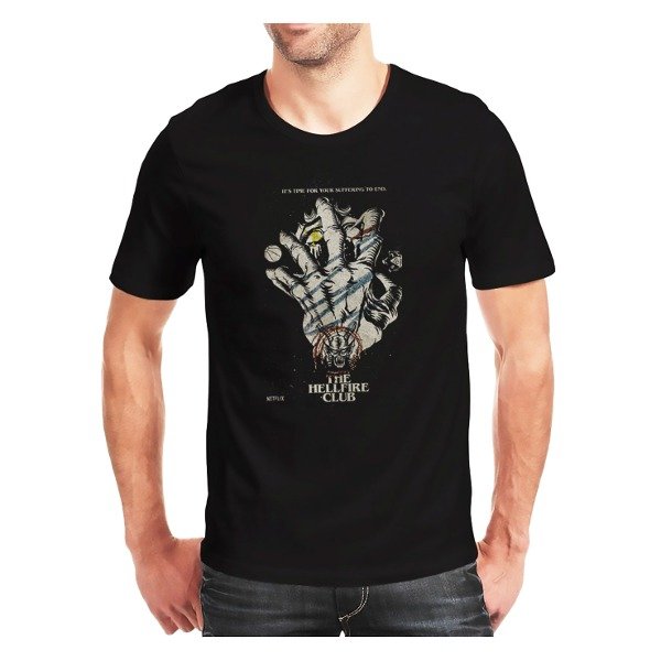 Remera Stranger Things Hellfire Club