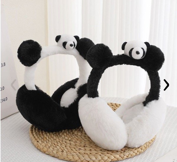 Producto - OREJERAS PANDA