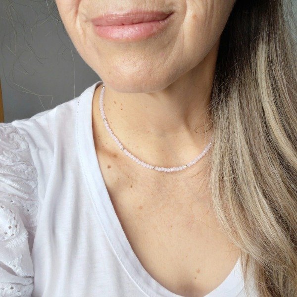 Producto - Collar Aurora rosa bebe