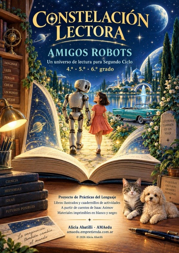 Producto - Pack AMIGOS ROBOTS (Ciencia Ficción, Segundo Ciclo) - 7