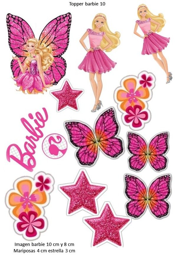 Producto - LAMINA BARBIE 15