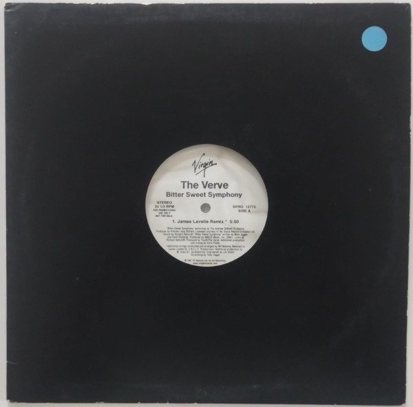 Producto - THE VERVE Bitter Sweet Symphony Vinilo 12 USA 1997 Album Version + 2