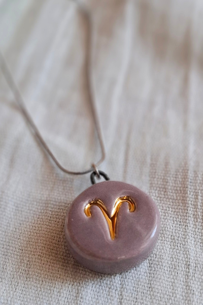 Producto - Collar signo aries