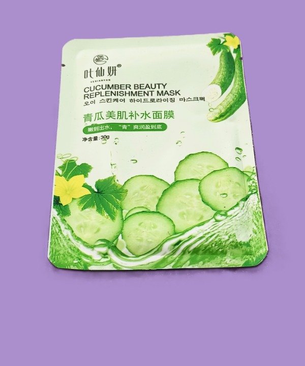 Producto - Mascara facial Pepino