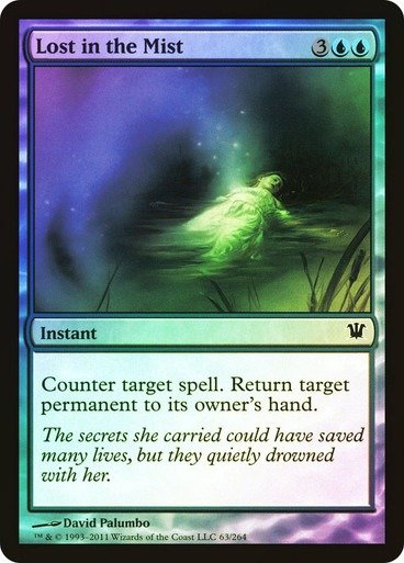 Producto - Lost in the Mist Foil  Innistrad