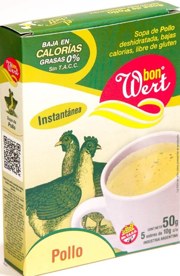 Producto - SOPA POLLO BON WERT