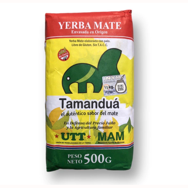 Producto - yerba mate Tamandua x 500 grs Agro 100 x 100