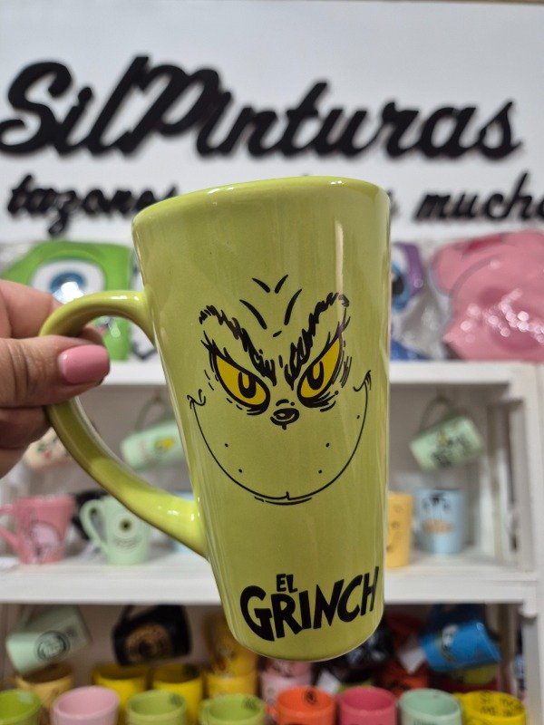 Producto - Taza choco alta Grinch