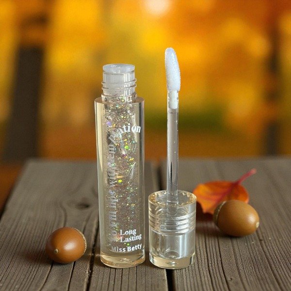 Producto - Brillo Labial Glitter  Miss Betty Tubo Amarillo