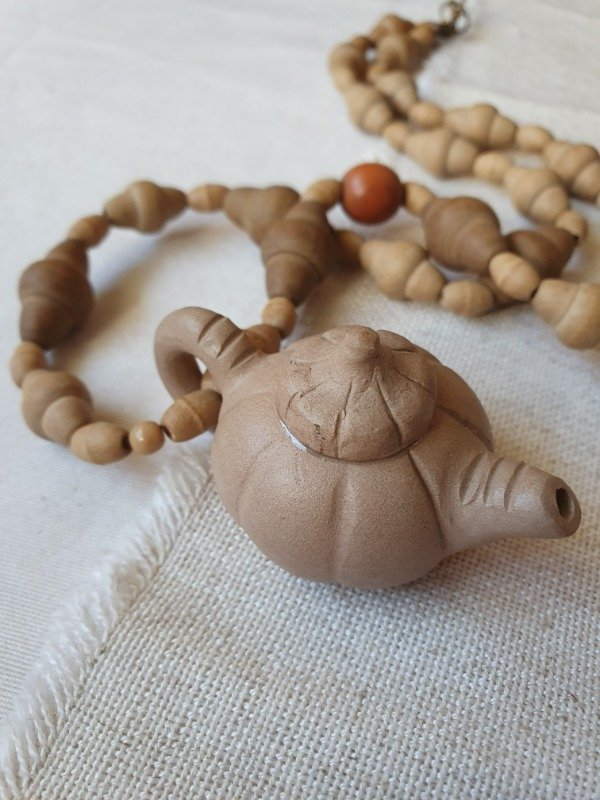 Producto - LUCERO Collar Ceremonia del Té Yixing Pumpkin