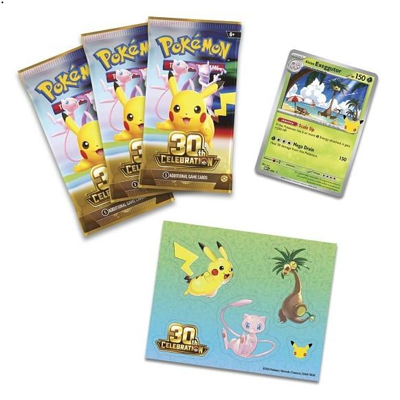 Producto - 30th Anniversary Celebration - Tech Sticker Collection - Alolan Exeggutor INGLES - 1