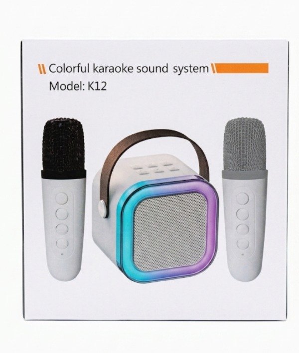 Producto - PARLANTE KARAOKE PORTATIL BLUETOOTH K12 - 0