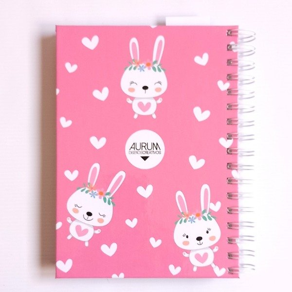 Producto - Cuaderno Pediatrico Conejio Rosa - 1