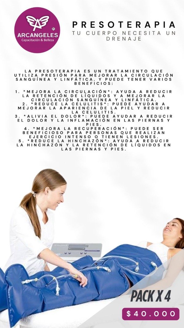 Producto - Presoterpia Pack x 4