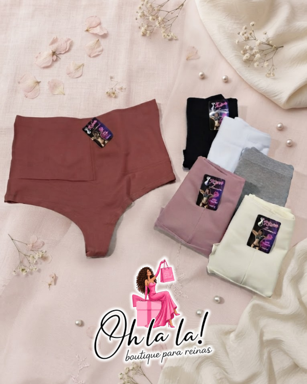Producto - MERCEDES LESS FAJA TIRO ALTO DE ALGODÓN PREMIUM - 1