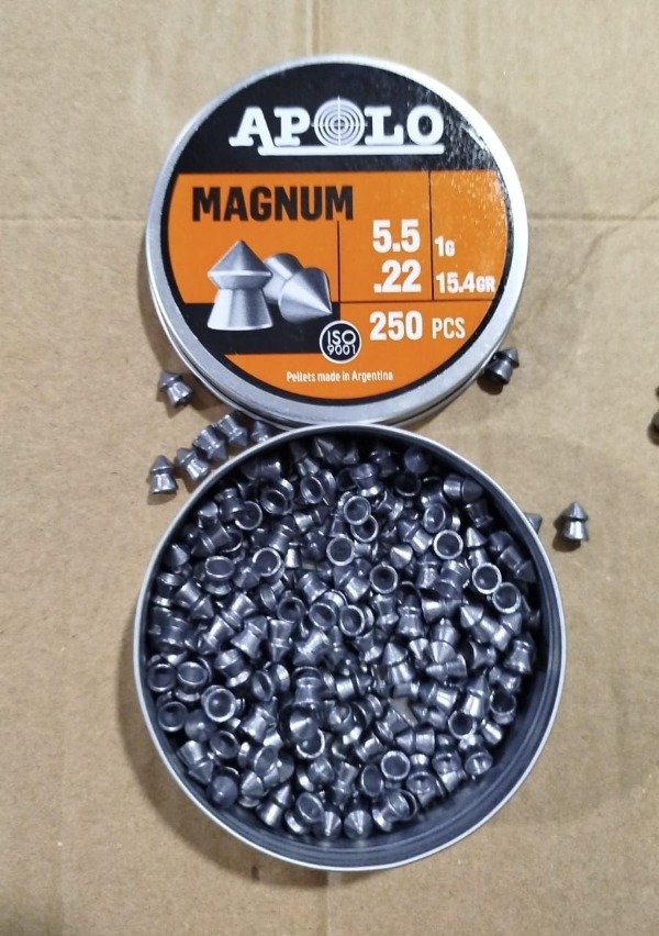 Producto - BALINES APOLO MAGNUM 5,5 X 250U 1,1G