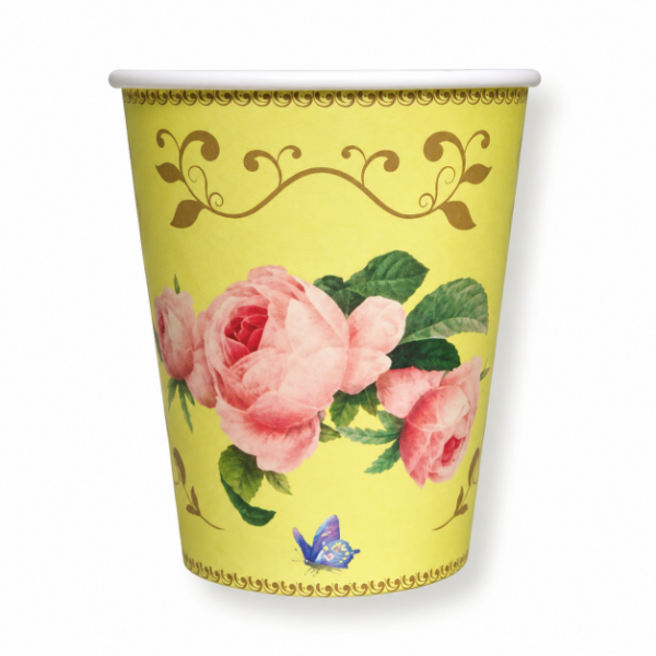 Producto - VASO DE POLIPAPEL HORA DEL TE 266cc x 6 un.