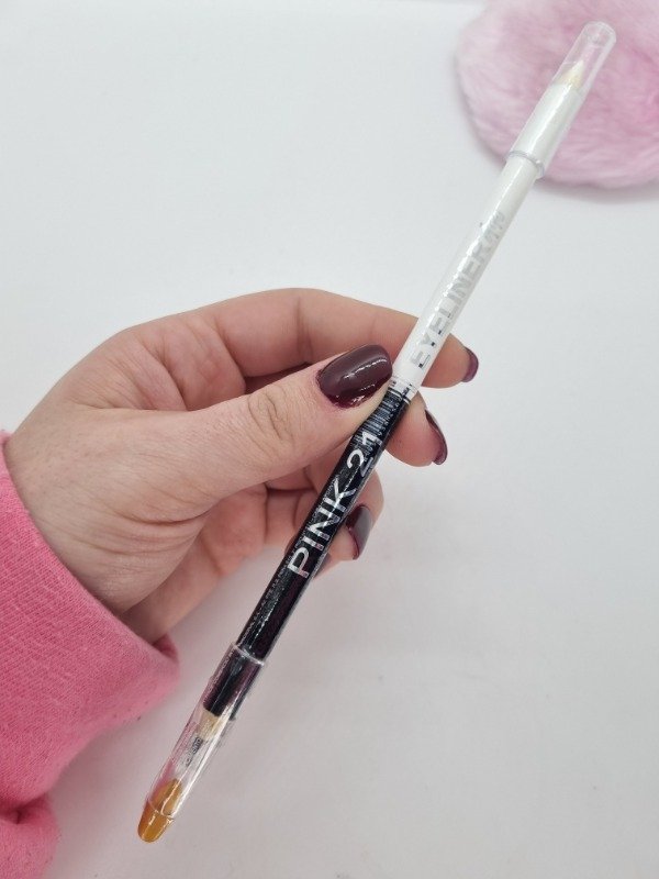 Producto - Lapiz delineador pink 21 duo blanco y negro