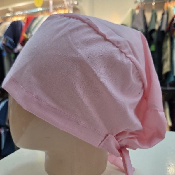 Producto - Cofia con Tirita Rosa Lisa